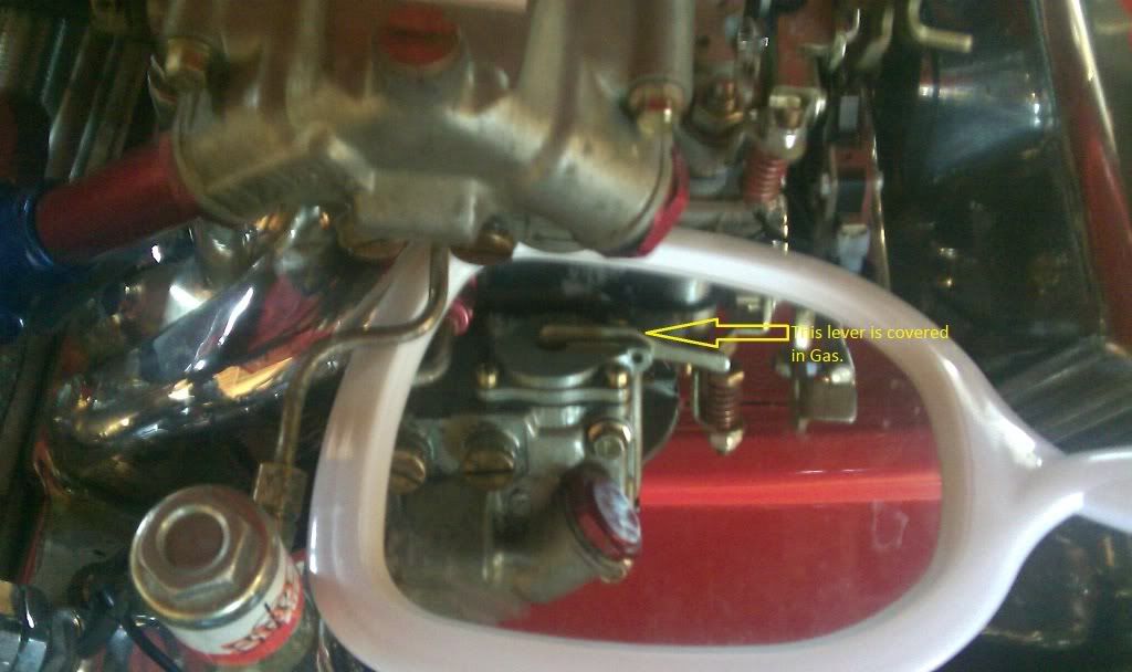 Carb Fuel Leak, need help. Team Camaro Tech