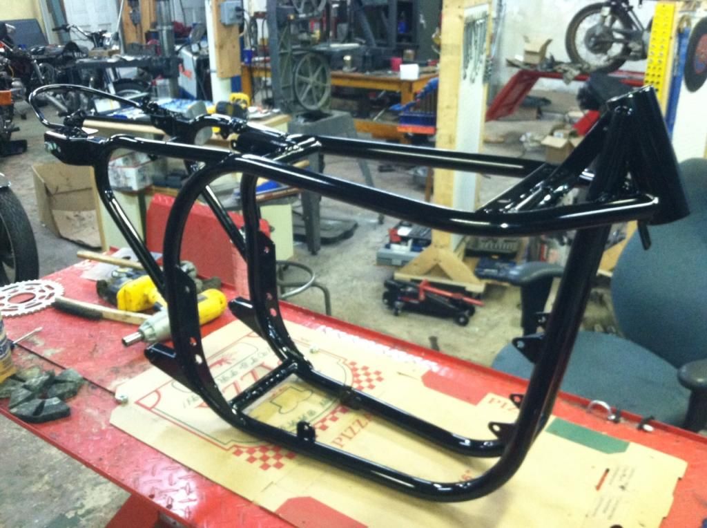 Norton Featherbed Frames And Custom Built Copies | Norton Commando ...