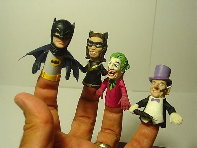 batman finger puppet