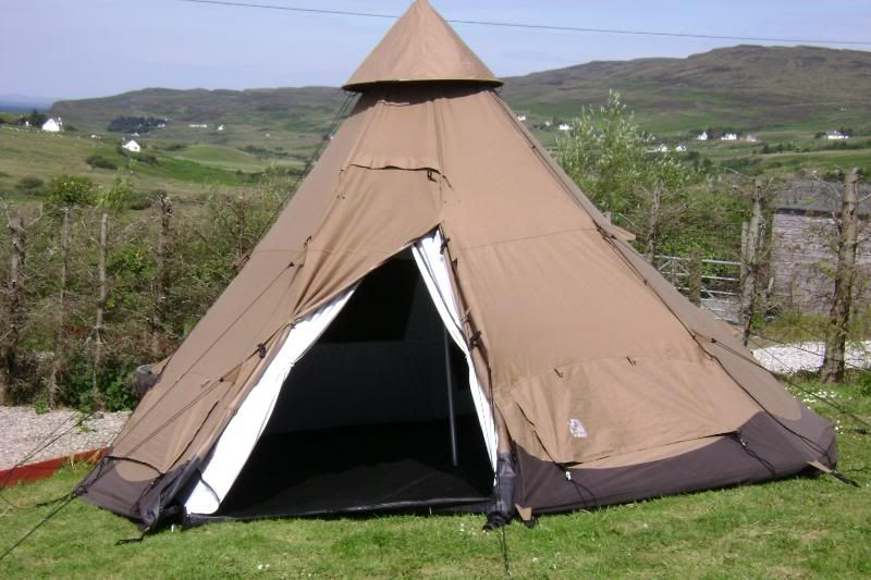 For Sale Green Outdoor Tipi Mk1