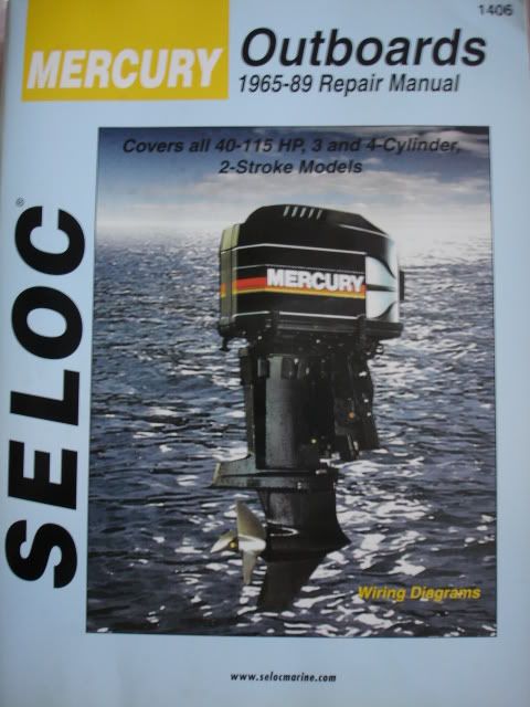 F/S: Seloc Mercury Outboard Motor Engine Repair Manual 1406 Mercury ...