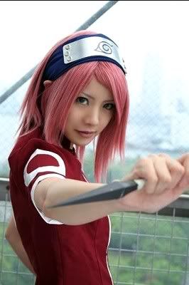 Sakura Haruno Naruto Cosplay Pictures, Images and Photos