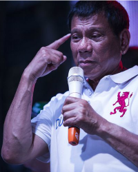 Philippines President Rodrigo Duterte