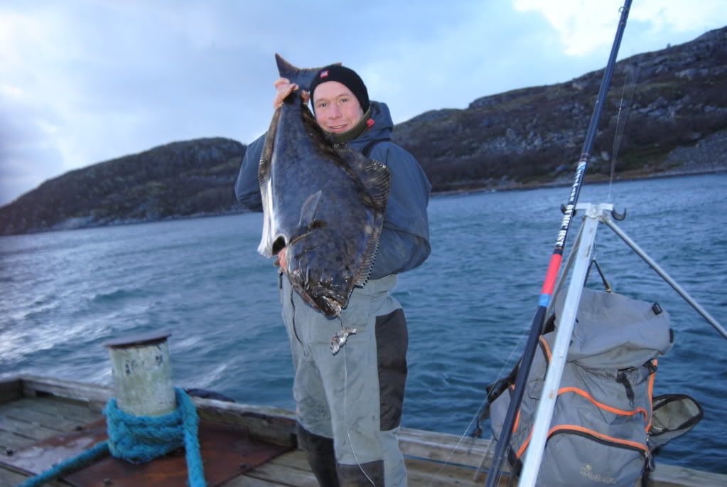 Halibut fishing techniques Norway