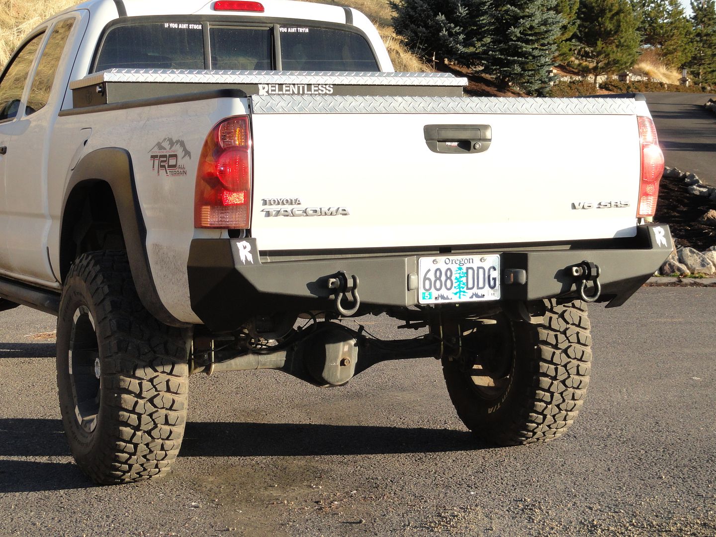 2007 toyota tacoma rear bumper replacement #6