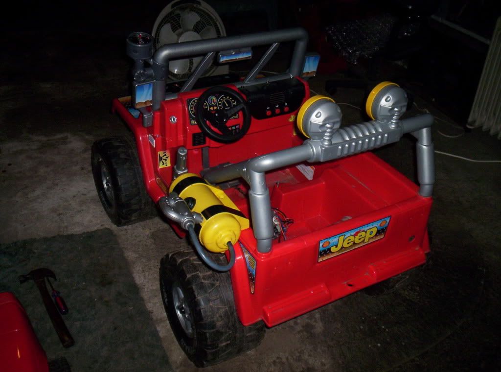 power wheels fire truck with water hose