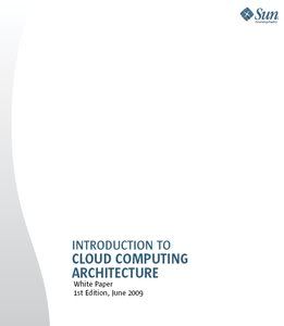 Introduction to Cloud Computing architecture 