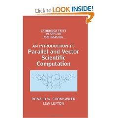 An Introduction to Parallel and Vector Scientific Computing 