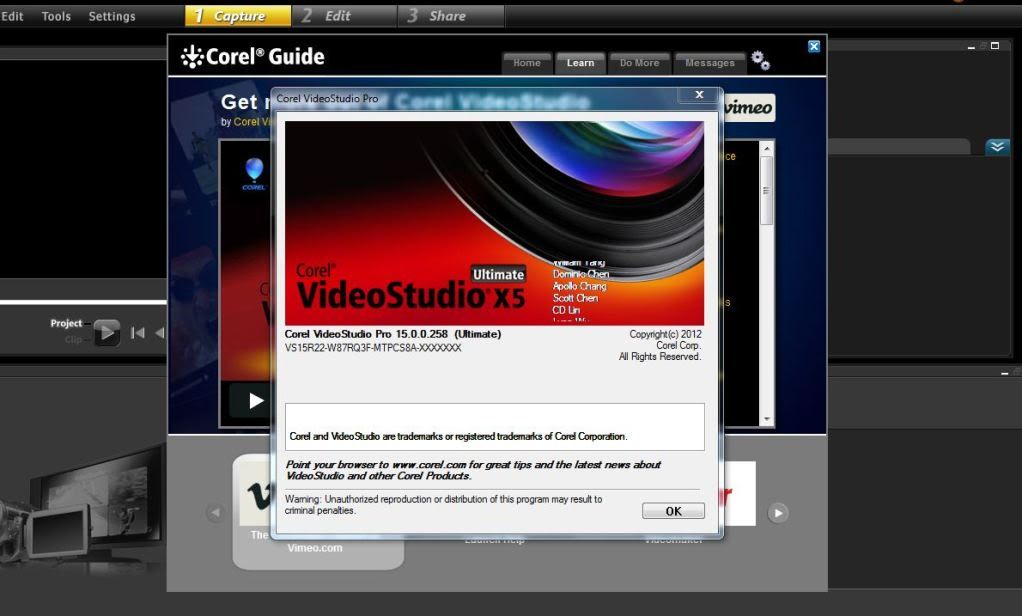 Corel VideoStudio Pro X5 Ultimate 15.0.0.258 ML Retail with BONUS pack (keygen-CORE): 1,59 GB