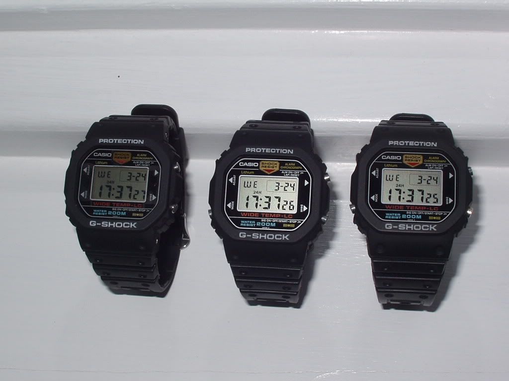 g shock temperature range