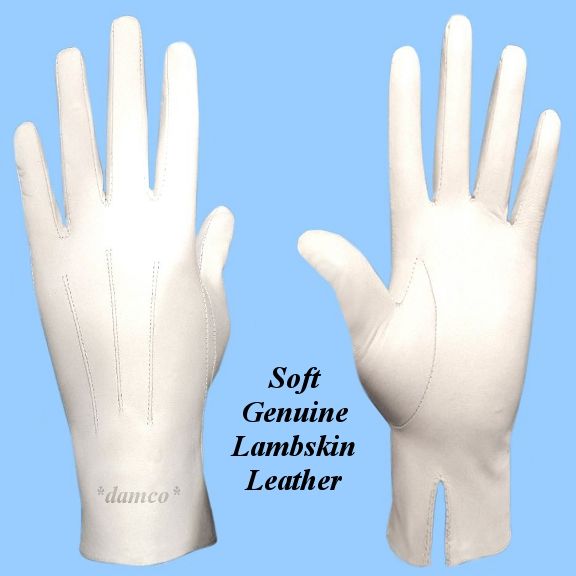 White silk gloves mens Clearance
