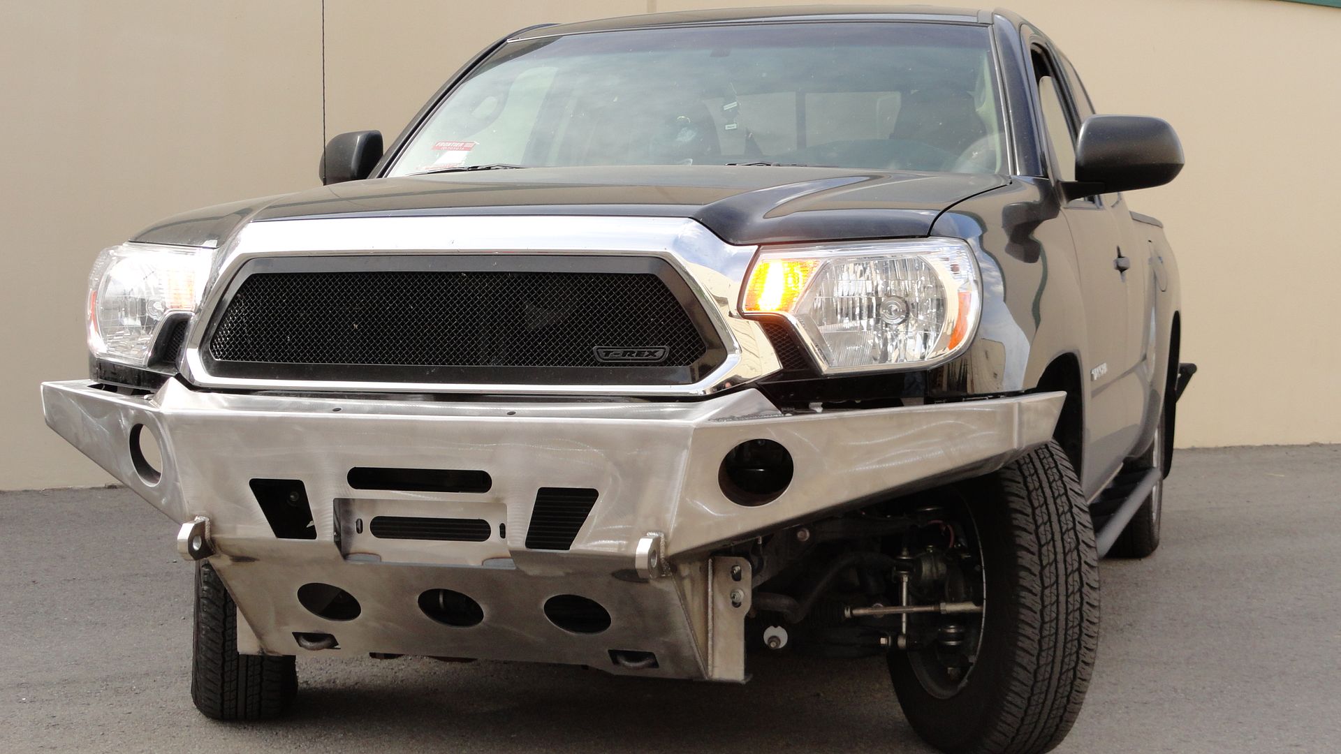 All New 2012 Tacoma Winch Mount Bumper From Relentless Fabrication